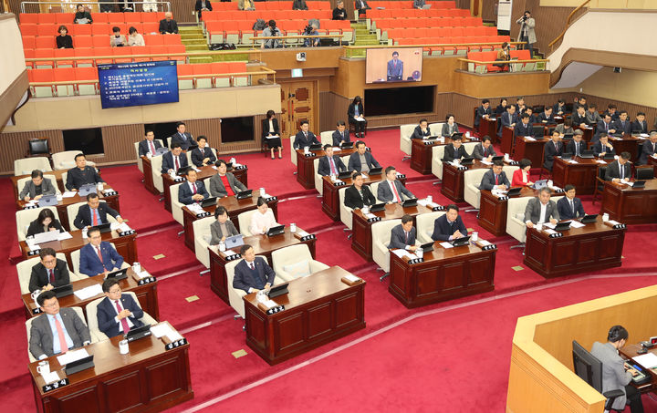 충북도의회 전반기 마지막 회기…후반기 원구성 주목