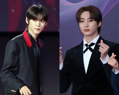 [서울=뉴시스] 라이즈 은석(왼쪽), 앤톤. (사진=뉴시스 DB) 2024.03.14. photo@newsis.com *재판매 및 DB 금지