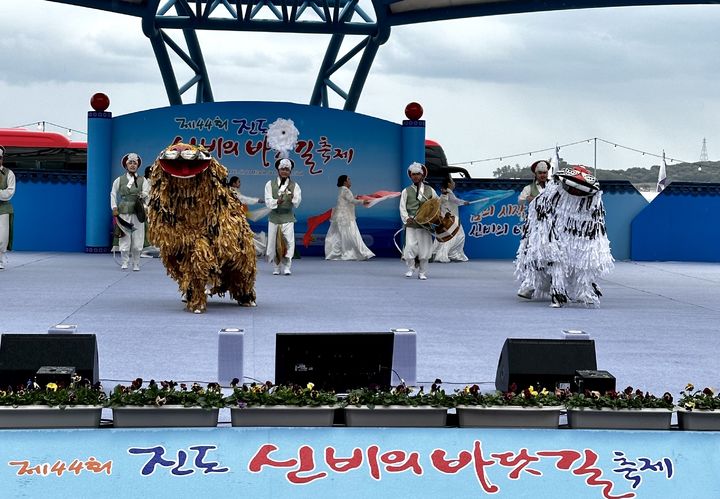 [진도=뉴시스] 진도 신비의 바닷길 축제. *재판매 및 DB 금지