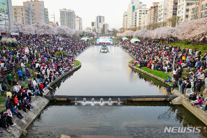 [서울=뉴시스]서울 은평구는 다음 달 4~6일 불광천 일대에서 벚꽃축제 '은평의 봄'을 개최한다고 14일 밝혔다. (사진=은평구 제공). 2024.03.14. photo@newsis.com 