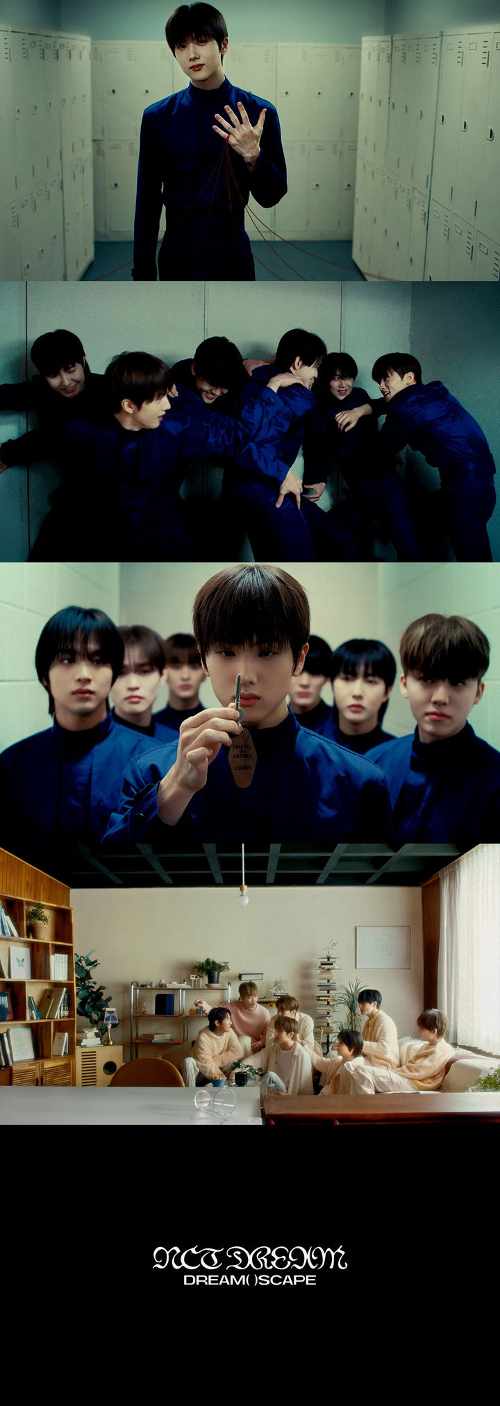 [서울=뉴시스] 그룹 'NCT 드림' 새 앨범 트레일러 '이스케이프 필름 챕터' 캡처. (사진=SM엔터테인먼트 제공) 2024.03.15. photo@newsis.com *재판매 및 DB 금지