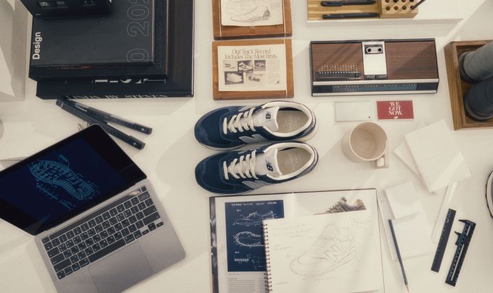 이랜드 뉴발란스, 포터리와 협업한 574 공개(사진=이랜드 제공) *재판매 및 DB 금지