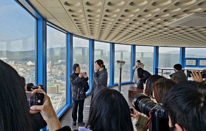 태안 찾은 문체부 장미란2차관. 박주연 기자 pjy@newsis.com *재판매 및 DB 금지