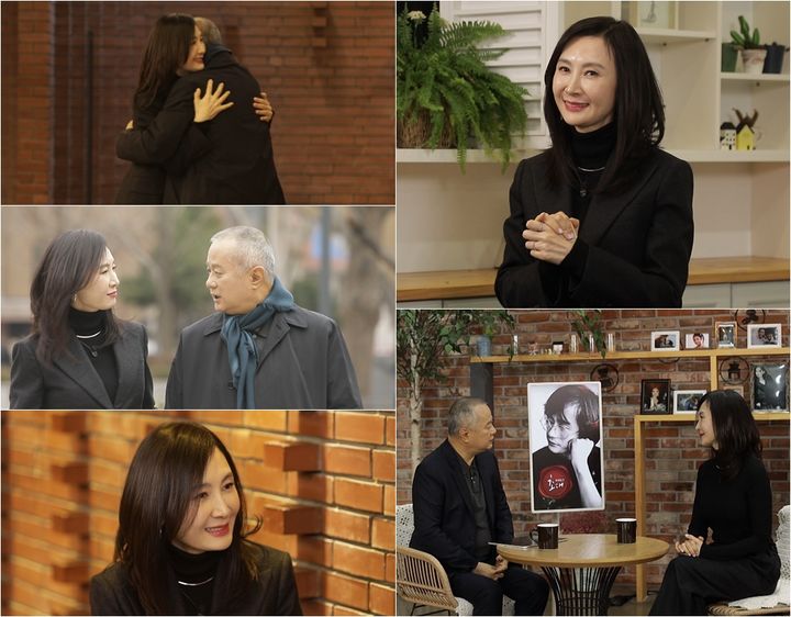 [서울=뉴시스] 오는 24일 오후 7시50분 첫 방송되는 TV조선 신규 교양물 '인생토크 송승환의 초대'에서는 채시라가 학창 시절 우상이었던 송승환과 만나는 모습이 그려진다. (사진=TV조선 제공) 2024.03.15. photo@newsis.com *재판매 및 DB 금지