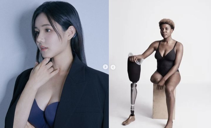 [서울=뉴시스]청각장애인 크리에이터 박은수(29)씨가 지난해 11월16일 자신의 사회관계망서비스(SNS)에 게시한 장애인 인식 개선을 위한 화보 사진. (사진=박씨 인스타그램 계정 캡처 갈무리) 2024.03.15. photo@newsis.com *재판매 및 DB 금지