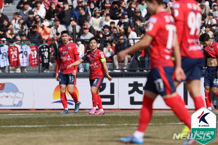 [서울=뉴시스]프로축구 K리그1 김천 상무 김현욱 (사진 = 프로축구연맹 제공)