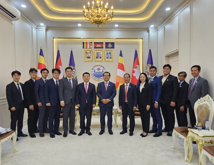 [대전=뉴시스]윤석대 수자원공사 사장이 캄보디아 정부와 물 분야 국제협력을 확대하기로 했다. 2024. 03. 19&nbsp; *재판매 및 DB 금지