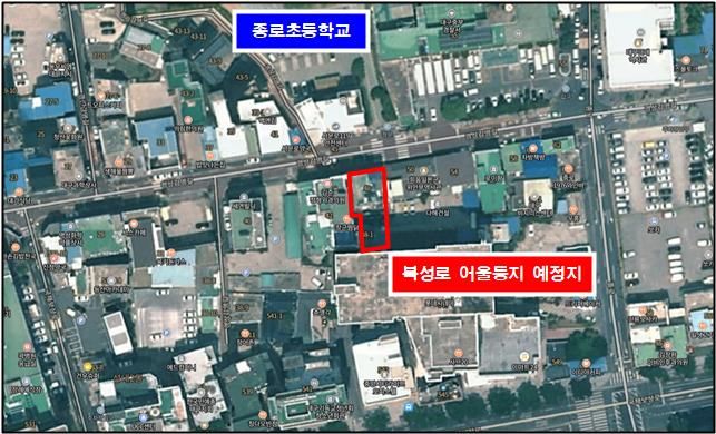 [대구=뉴시스] 북성로 어울둥지 위치도. (그래픽 = 대구시 중구 제공) 2024.03.20. photo@newsis.com *재판매 및 DB 금지