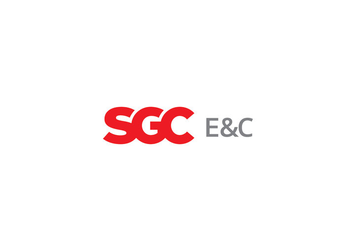 SGC E&C 로고.  *재판매 및 DB 금지