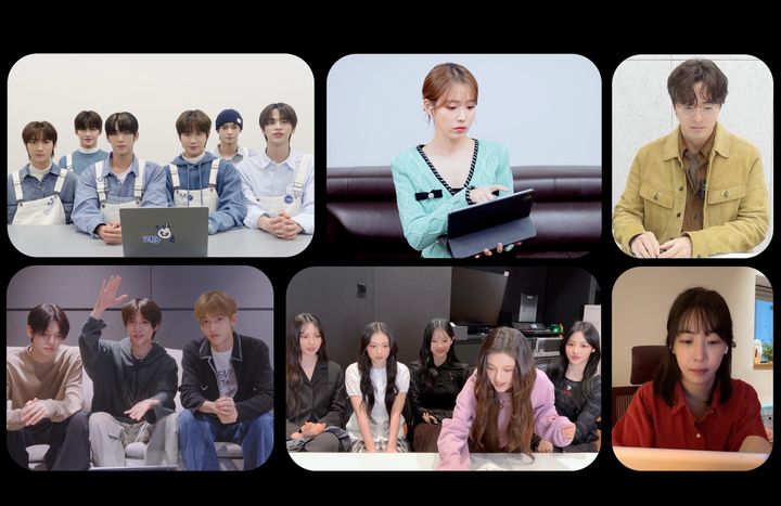 [서울=뉴시스] 그룹 '방탄소년단'(BTS) 뷔 신곡 '프렌즈' 뮤직비디오 리액션 영상. (사진=빅히트 뮤직 제공) 2024.03.21. photo@newsis.com *재판매 및 DB 금지