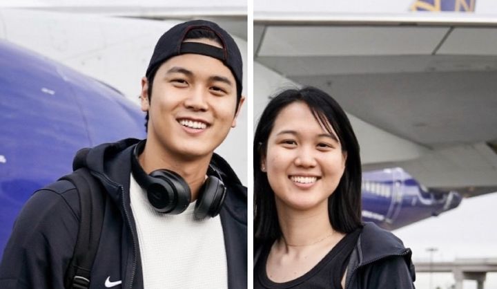 [서울=뉴시스] 한 엑스(X) 이용자가 야구 선수 오타니 쇼헤이와 그의 부인 다나카 마미코의 얼굴을 바꿔 합성한 사진이 화제다. <사진=X(@sazanamiganjiro)> 2024.3.21. *재판매 및 DB 금지