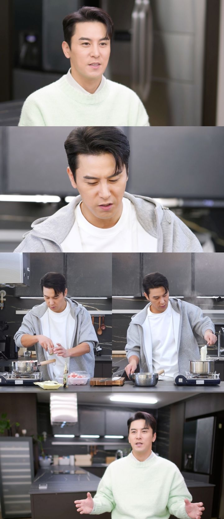 [서울=뉴시스] 22일 오후 8시30분 방송되는 KBS 2TV 예능물 '신상출시 편스토랑'에서는 장민호의 은혜 갚는 하루가 공개된다. (사진=KBS 2TV '신상출시 편스토랑' 제공) 2024.03.21. photo@newsis.com *재판매 및 DB 금지