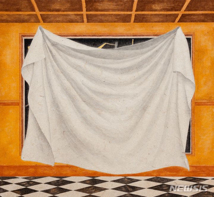 [창원=뉴시스] 전남 청년작가 하용주 작품 '블라인드'