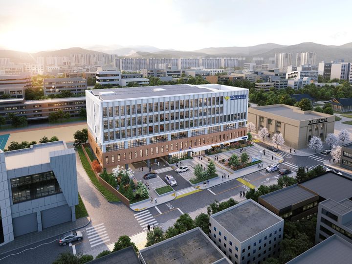 [대구=뉴시스] 대구중부경찰서 신청사 조감도. (사진 = 대구중부경찰서 제공) 2024.03.22. photo@newsis.com *재판매 및 DB 금지