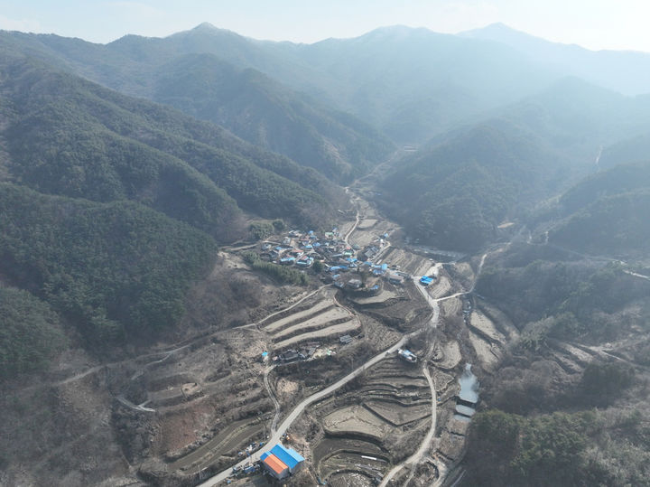 [곡성=뉴시스] 전남 곡성군 상한마을. (사진=곡성군청 제공) 2024.03.24. photo@newsis.com *재판매 및 DB 금지