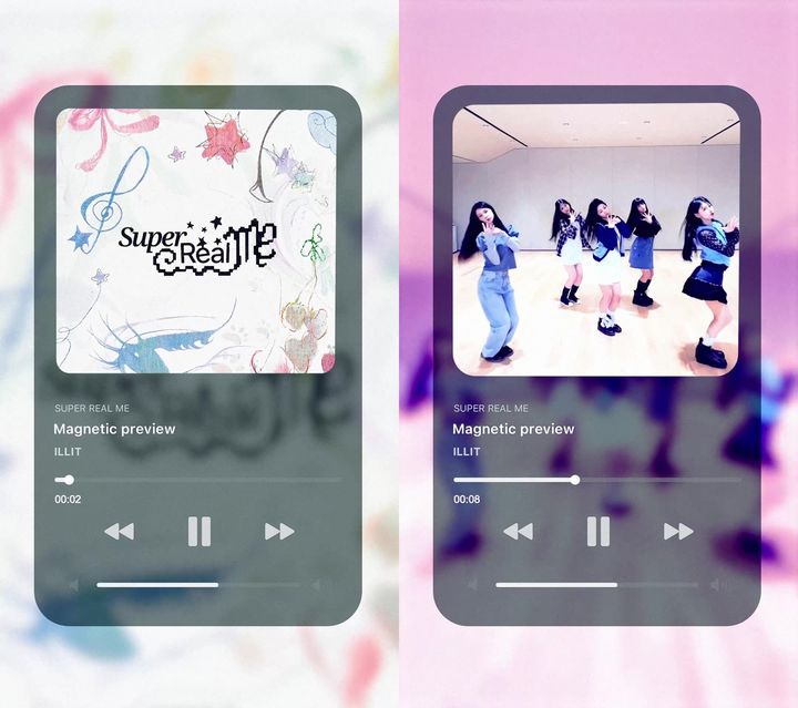 [서울=뉴시스] 걸그룹 아일릿이 데뷔 타이틀곡 '마그네틱' 포인트 안무를 공개했다. (사진=빌리프랩 제공) 2024.03.23. photo@newsis.com *재판매 및 DB 금지