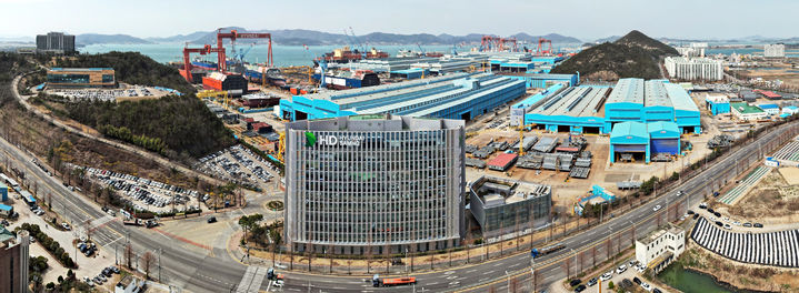 [영암=뉴시스] HD현대삼호 전경. *재판매 및 DB 금지