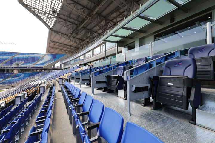 [서울=뉴시스] 프로축구 K리그2 수원삼성 홈구장 W5구역 리뉴얼. (사진=수원삼성 제공) *재판매 및 DB 금지