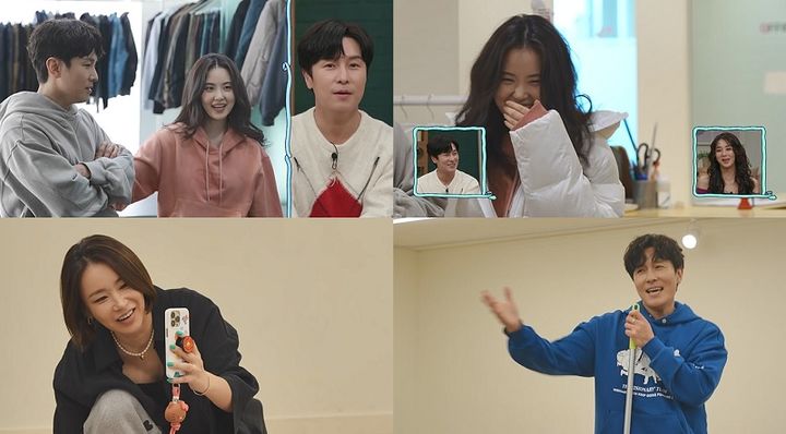 [서울=뉴시스] 27일 오후 9시30분 방송되는 채널A 예능물 '요즘 남자 라이프-신랑수업'에서는 김동완과 서윤아가 안무가 배윤정에게 커플 댄스를 배우는 모습이 그려진다. (사진=채널A '요즘 남자 라이프-신랑수업' 제공) 2024.03.26. photo@newsis.com *재판매 및 DB 금지