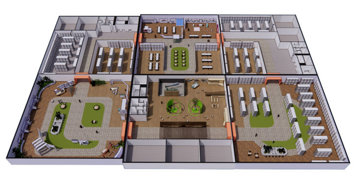 [광주=뉴시스] 가칭 '광주 개방형 광역수장보관센터' 조감도. (사진=광주시청 제공). photo@newsis.com *재판매 및 DB 금지
