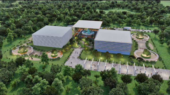 [광주=뉴시스] 가칭 '광주 개방형 광역수장보관센터' 조감도. (사진=광주시청 제공). photo@newsis.com *재판매 및 DB 금지