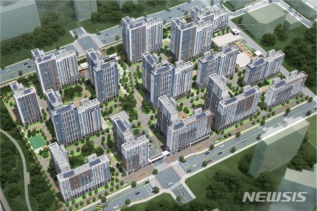 [평택=뉴시스] 평택고덕 희망타운 조감도(LH제공)