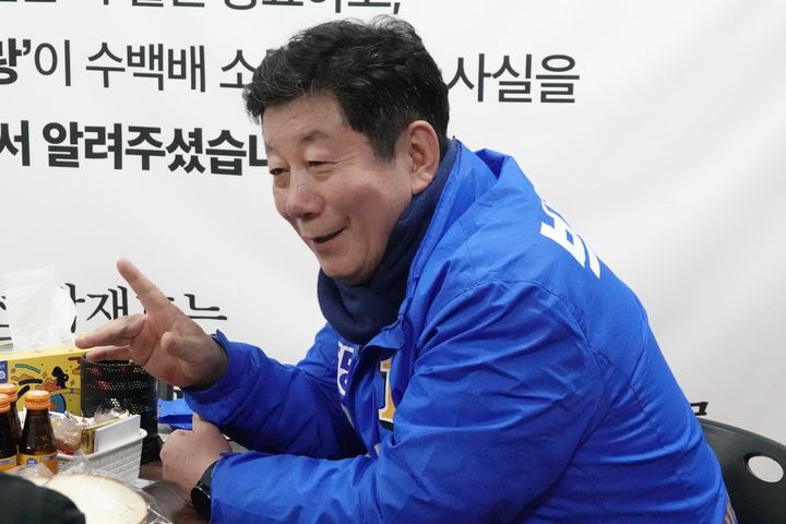 [부산=뉴시스] 박재호 더불어민주당 남구 후보 *재판매 및 DB 금지