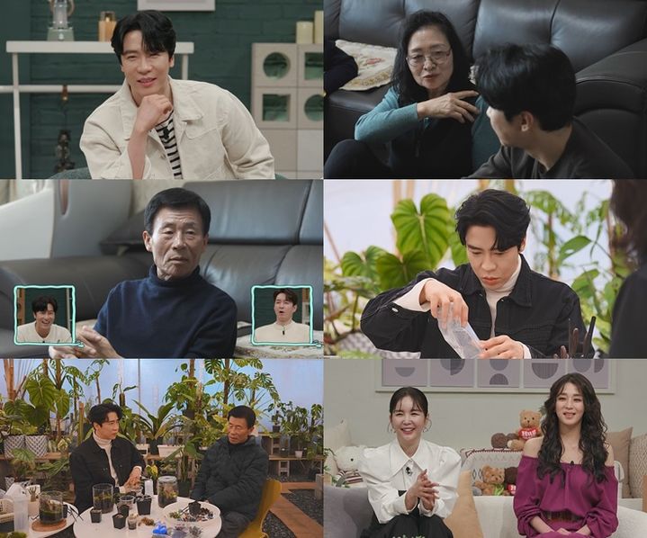 [서울=뉴시스] 27일 오후 9시30분 방송되는 채널A 예능물 '요즘 남자 라이프-신랑수업'에서는 에녹이 본가에서 부모님과 식사를 함께하면서 결혼에 대해 이야기를 나누는 모습이 그려진다. (사진=채널A '요즘 남자 라이프-신랑수업' 제공) 2024.03.26. photo@newsis.com *재판매 및 DB 금지