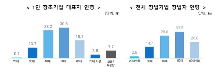 1인 창조기업 특성현황. (사진=중소벤처기업부 제공) 2024.03.28. photo@newsis.com *재판매 및 DB 금지