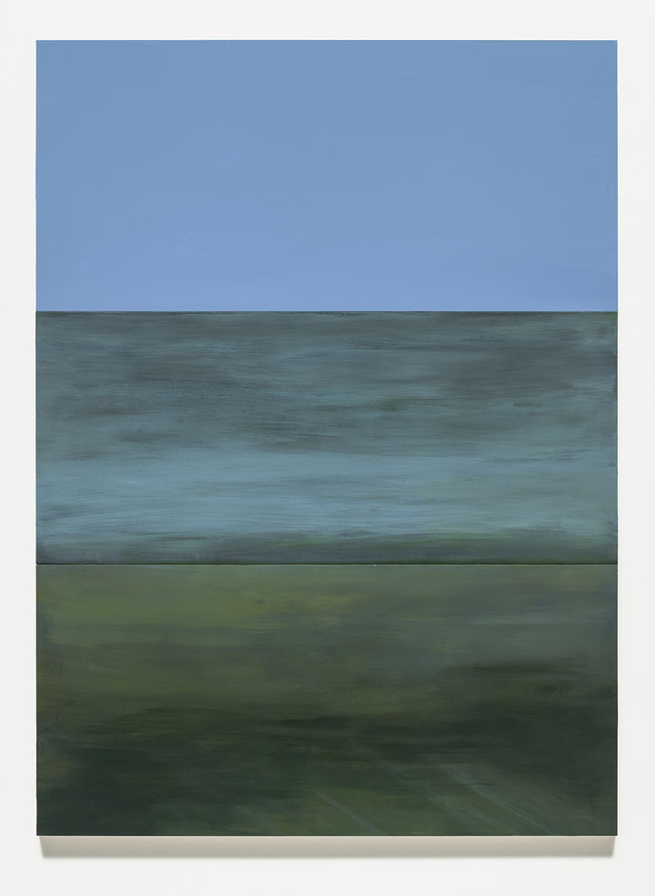 바이런 킴 〈B.Q.O. 43 (Lotus Mud)〉 2023 Acrylic on canvas 208 x 152 cm Courtesy of the artist and Kukje Gallery 사진: 안천호 이미지 제공: 국제갤러리 *재판매 및 DB 금지