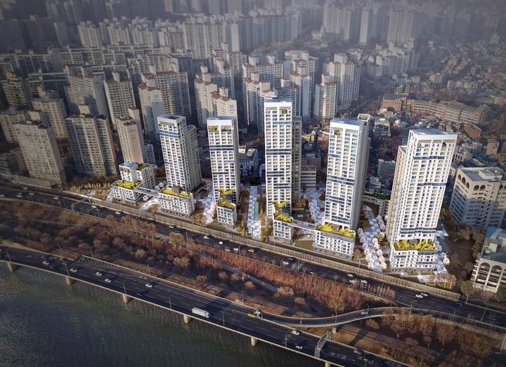 [서울=뉴시스] 용산구 산호아파트 조감도. 2024.03.29. (사진=용산구 제공) *재판매 및 DB 금지