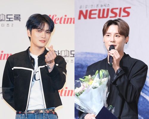 [서울=뉴시스] 김재중(왼쪽), 김준수 (사진=뉴시스 DB) 2024.03.29. photo@newsis.com *재판매 및 DB 금지