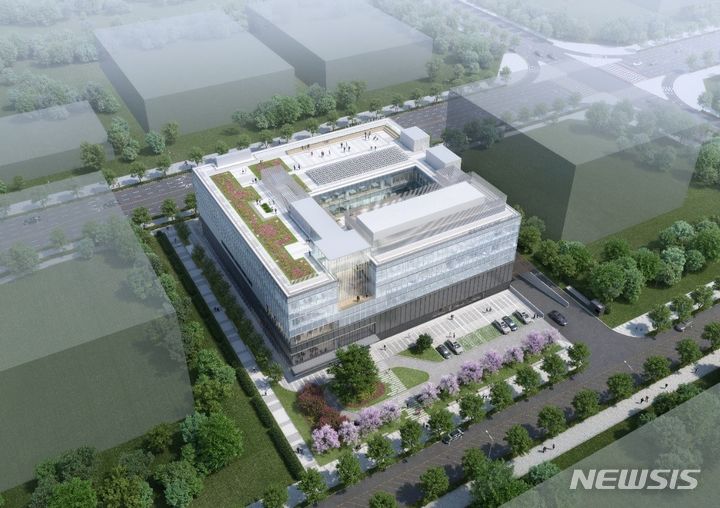 [서울=뉴시스] 대봉엘에스 송도R&D센터 조감도.