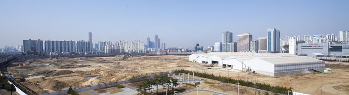 [서울=뉴시스]용산국제업무지구 조성 부지 및 주변부 전경. 2024.04.02. (사진=용산구 제공) *재판매 및 DB 금지