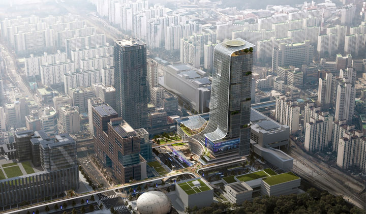 [서울=뉴시스]창동역 복합환승센터 조감도. 2024.04.02. (사진=SH공사 제공) *재판매 및 DB 금지