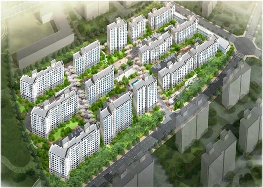 [부산=뉴시스] 부산 에코델타시티 15블록 조감도 *재판매 및 DB 금지