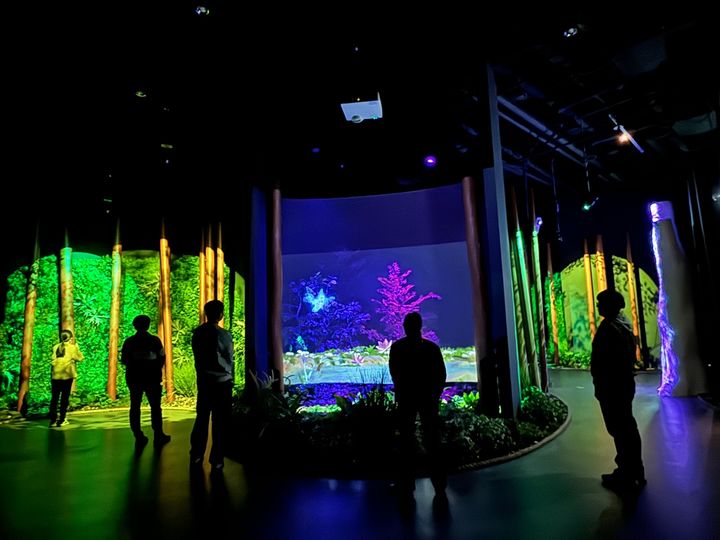 [밀양=뉴시스] 어린이들의 선샤인 밀양 테마프크 내 네이처 에코리움 시설을 관람하고 있다. (사진=밀양시 제공) 2024.04.03. photo@newsis.com&nbsp; *재판매 및 DB 금지