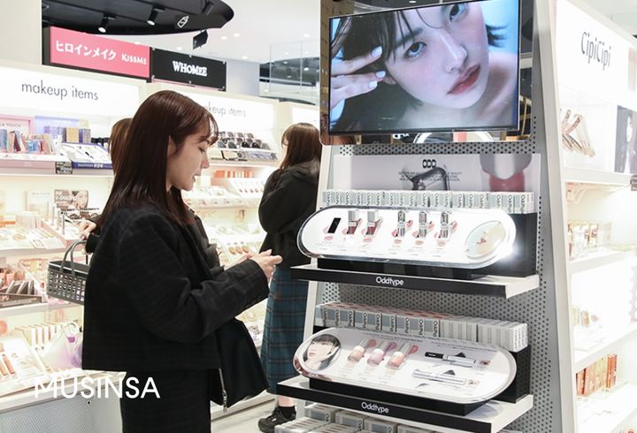 오드타입 앳코스메 팝업스토어 현장.(사진=무심사 제공) *재판매 및 DB 금지