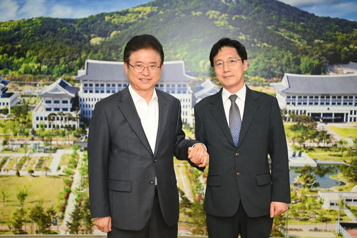 [대구=뉴시스] 대구지방조달청은 지역경제 활성화를 위해 경상북도를 방문했다. (사진 = 대구지방조달청 제공) 2024.04.04. photo@newsis.com *재판매 및 DB 금지