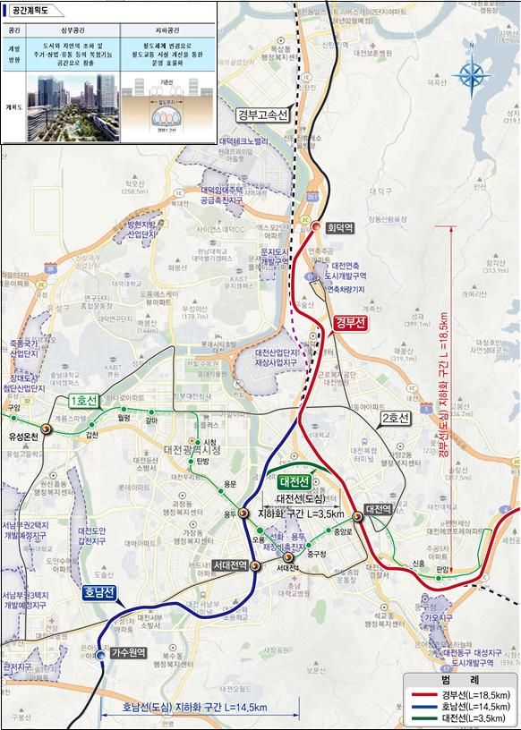 [대전=뉴시스]대전 철도지하화 사업 구간 2024. 04. 04 *재판매 및 DB 금지