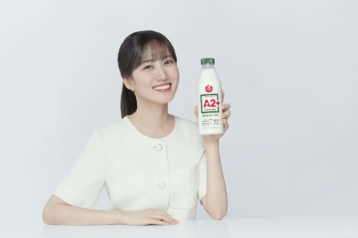 서울우유 A2+ 우유 신규 광고모델 배우 박은빈.(사진=서울우유협동조합 제공) *재판매 및 DB 금지