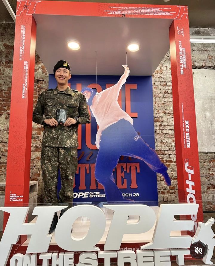 [서울=뉴시스] 제이홉. (사진=제이홉 인스타그램 캡처) 2024.04.07. photo@newsis.com *재판매 및 DB 금지