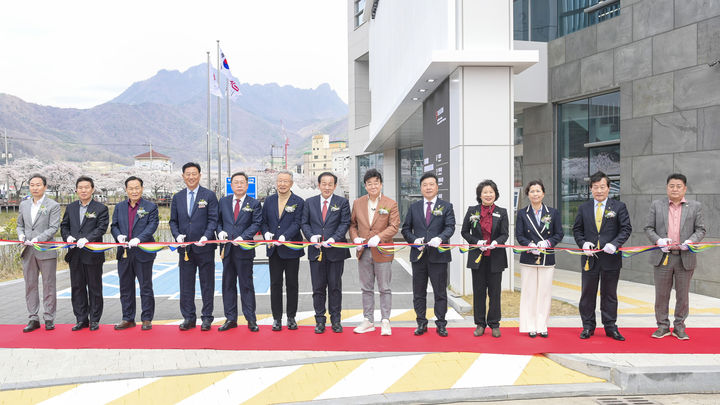 더본 외식산업개발원 개원식이 열리고 있다. (사진=문경시 제공) *재판매 및 DB 금지