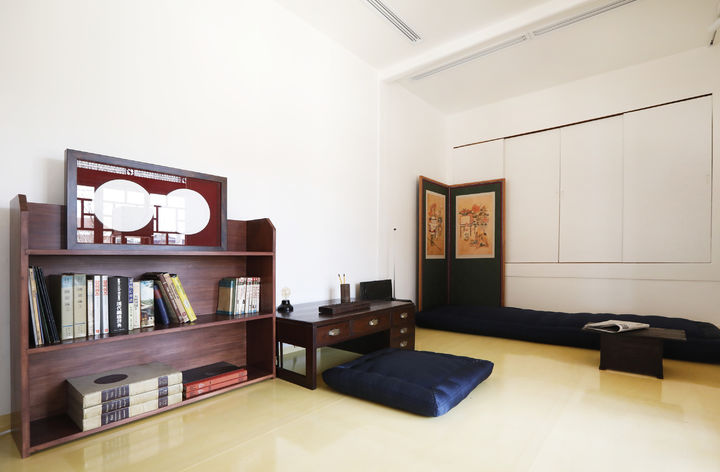 [서울=뉴시스]최종건 창업회장, 최종현 선대회장이 공부방으로 사용했던 '건넌방'. (사진 = SK) 2024.04.08. photo@newsis.com *재판매 및 DB 금지