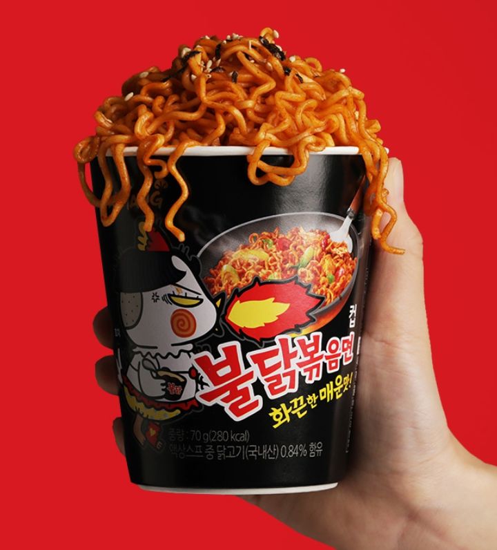 불닭볶음면. (사진=삼양식품 제공) *재판매 및 DB 금지