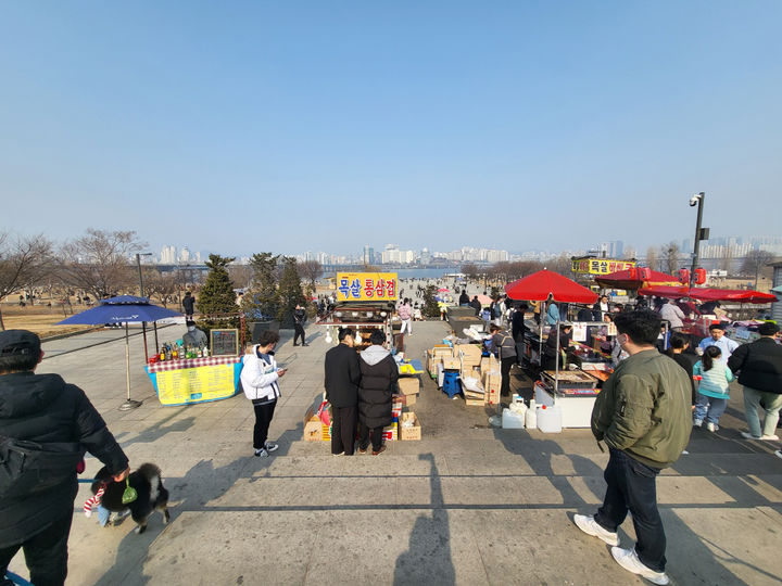 [서울=뉴시스]한강공원 천상의계단 정비 전. 2024.04.10. (사진=서울시 제공) *재판매 및 DB 금지