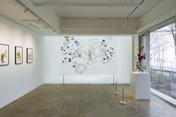 인간은 달리기 위해 진화해왔다 전시 전경 *재판매 및 DB 금지