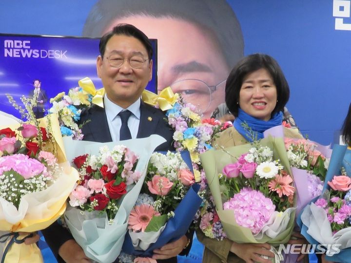 인천 서구갑 민주당 김교흥 3선 성공 "멈춤 없는 발전"