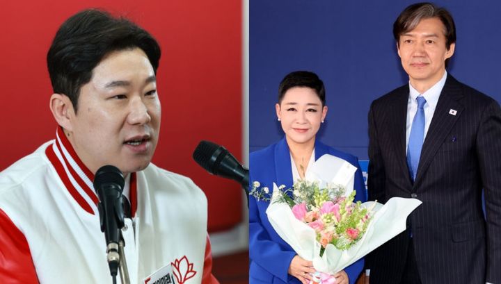 [서울=뉴시스] ﻿22대 국회에서도 '스타 국회의원'이 탄생했다. 4·10 총선에 비례대표 후보로 출마한 올림픽 메달리스트 출신 진종오 국민의미래 후보와 가수 리아로 활동한 김재원 조국혁신당 후보, 임오경 의원이 그 주인공이다 (사진=뉴시스) *재판매 및 DB 금지