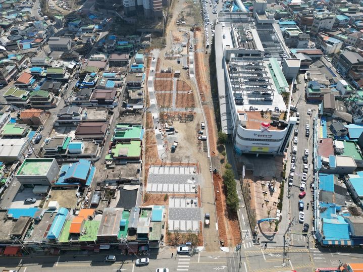 중앙동 도시재생사업 현장 (사진=군산시 제공) *재판매 및 DB 금지